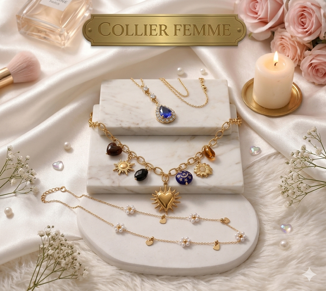 Collier femme