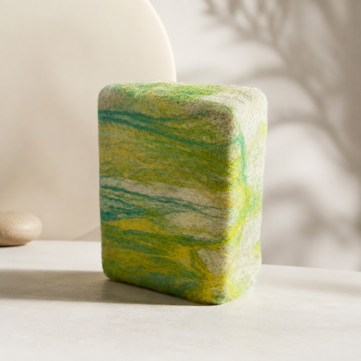 Savon feutré Citron Vert 100g