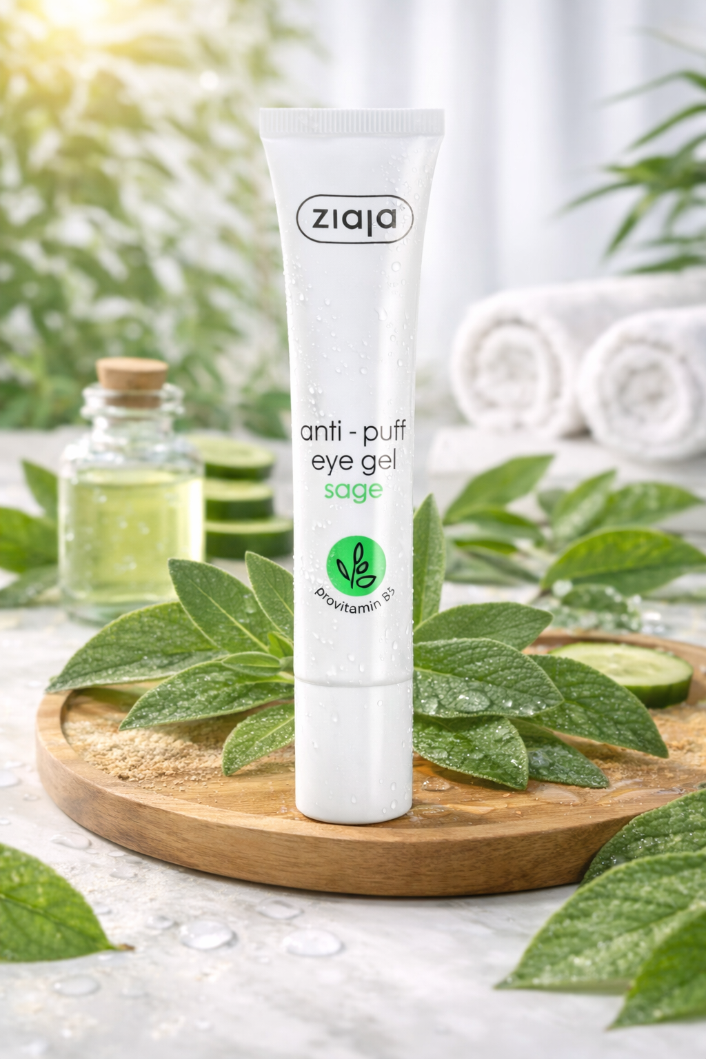 Gel Contour des Yeux Anti-Poches à la Sauge