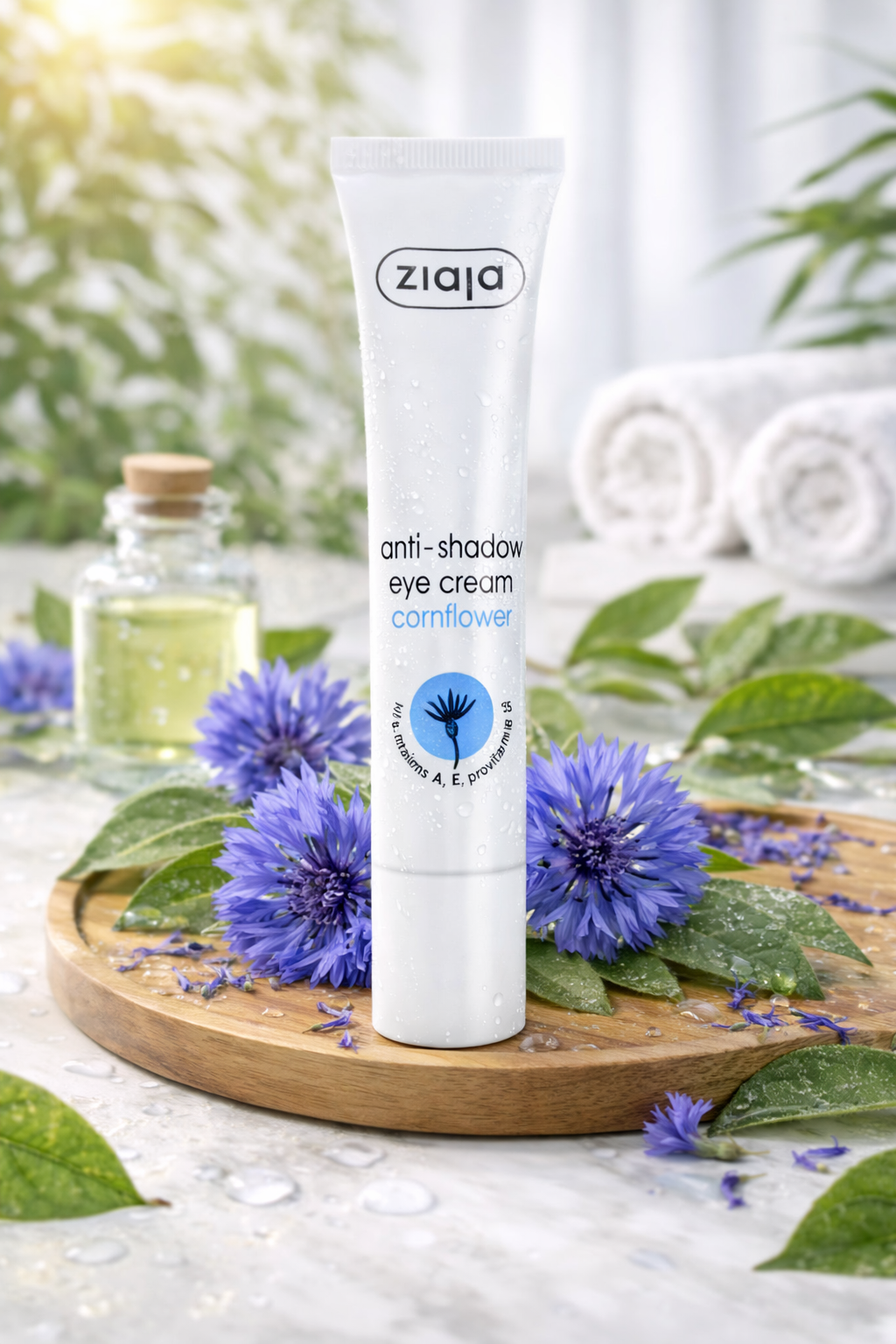 Crème Contour des Yeux Anti-Cernes au Bleuet