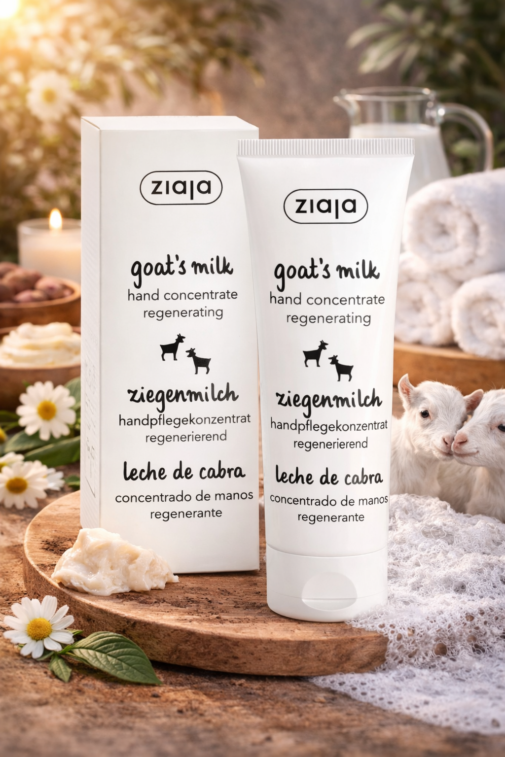 Crème Mains Régénérant au Lait de Chèvre