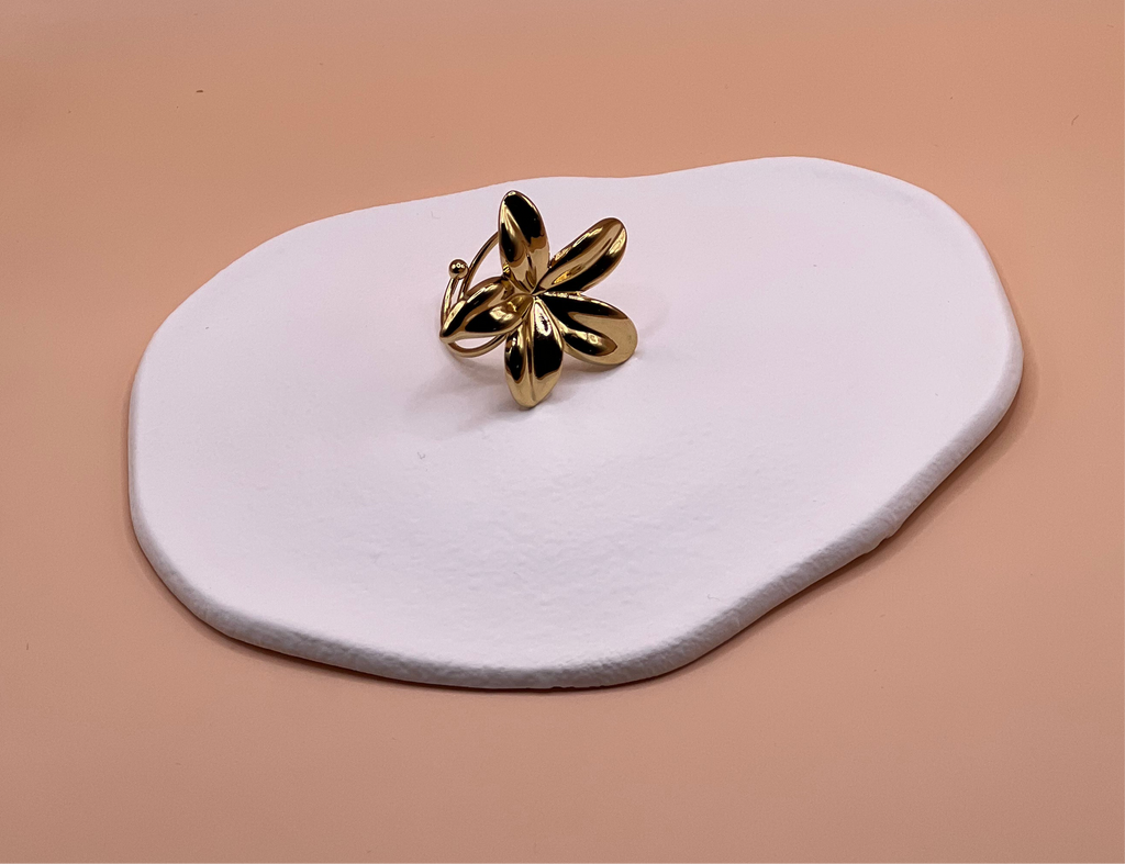 Bague florale