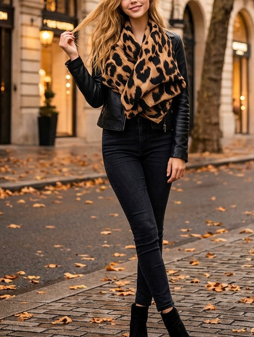 Leopardenschals