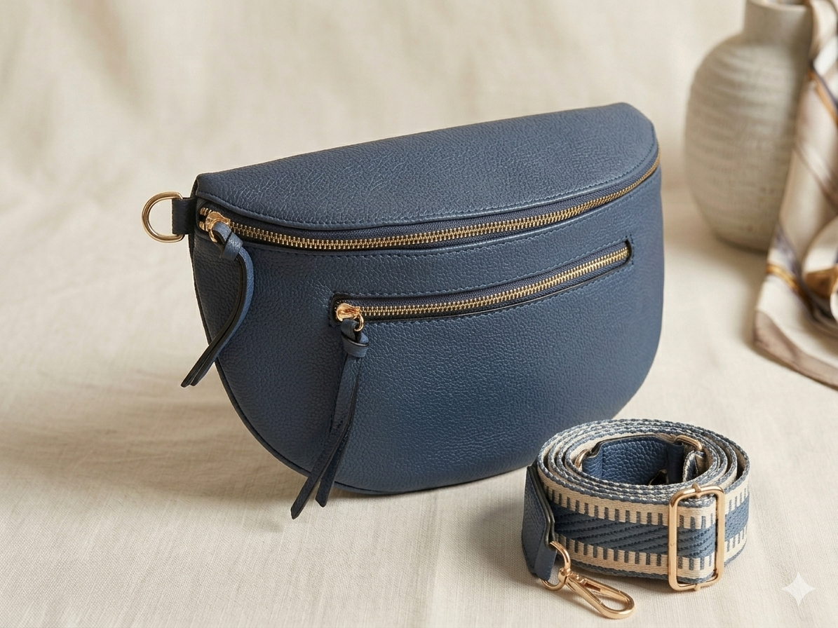 Gürteltasche aus Leder