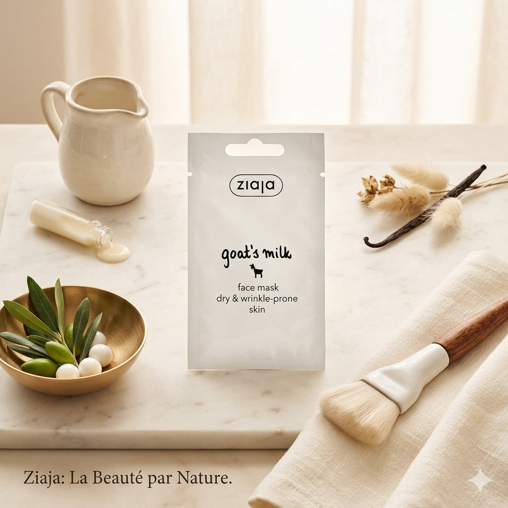 Masque lissant & hydratant lait de chèvre