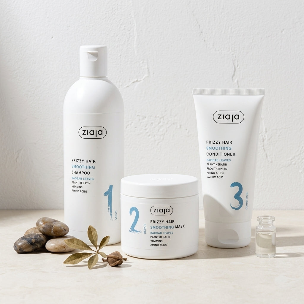 Routine capillaire lissante Feuilles de Baobab