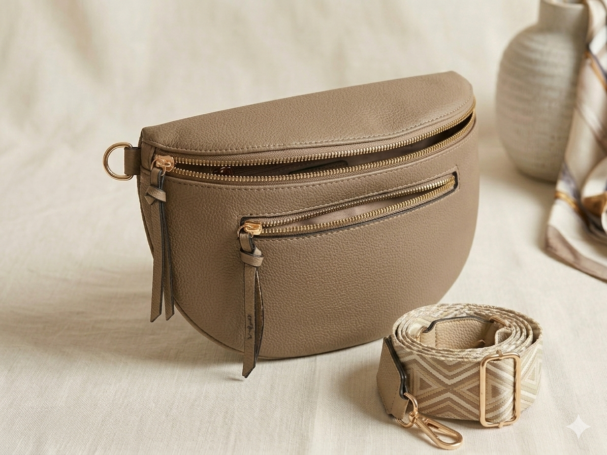 Gürteltasche aus Leder