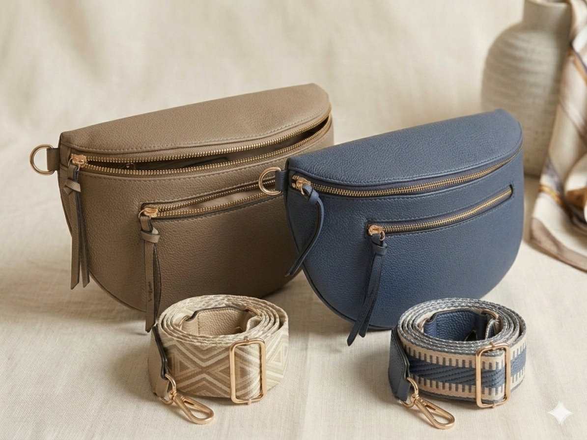 Gürteltasche aus Leder