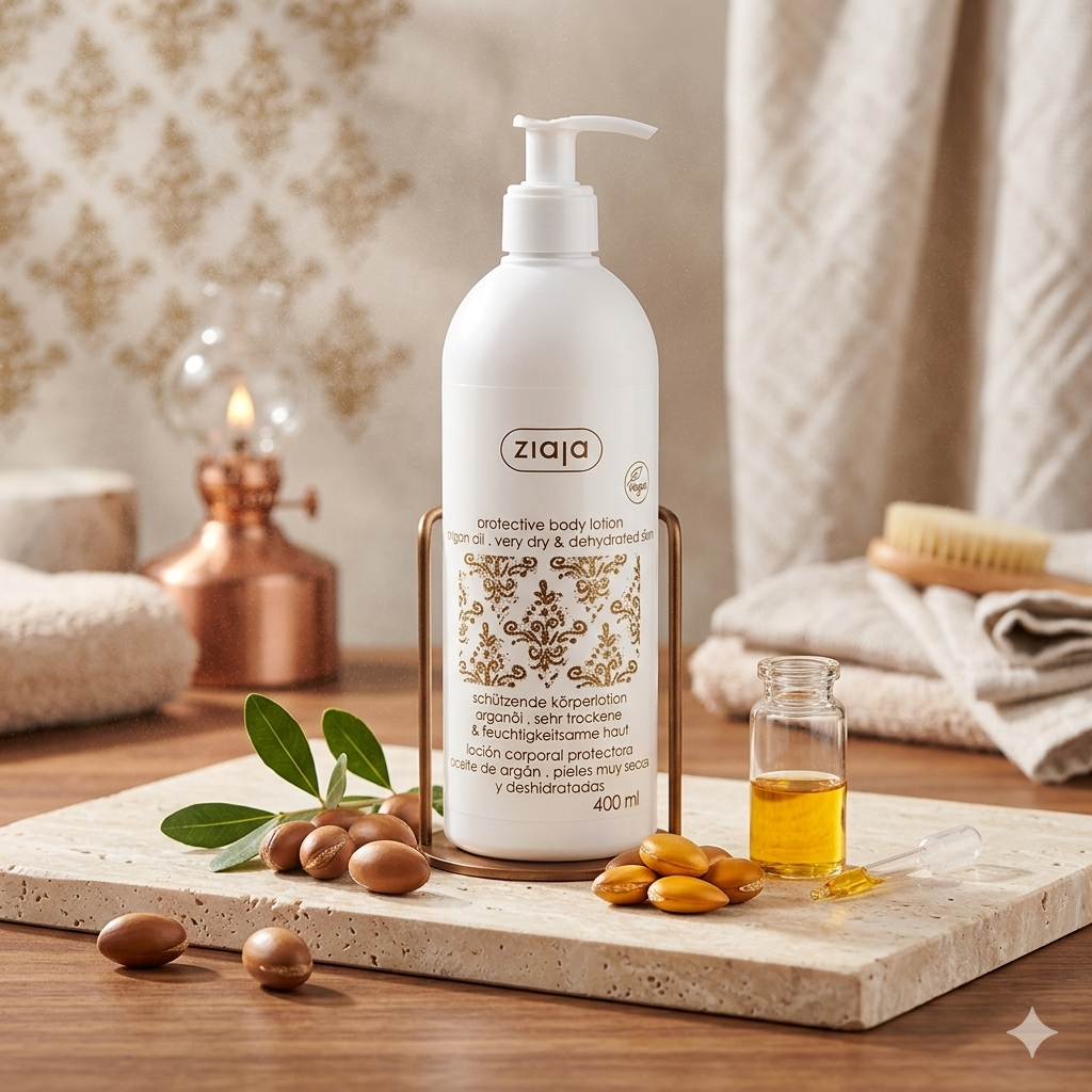 Lait corps régénérant à l'huile d'argan