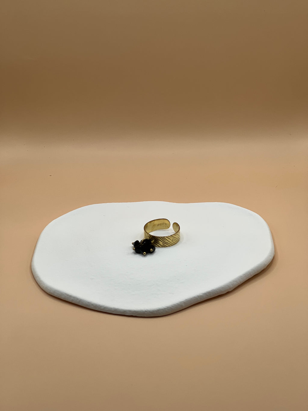 Bague effet zébrée