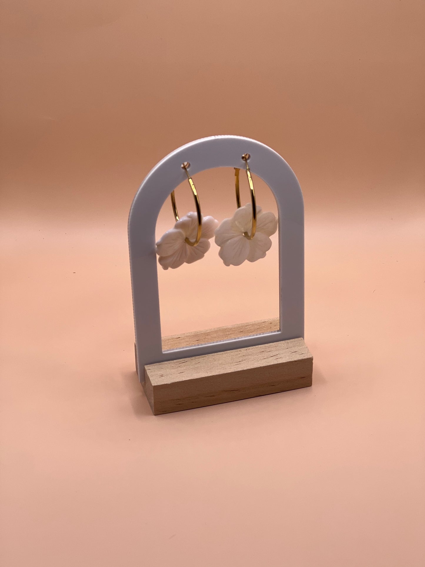 Boucle d'oreille Flora