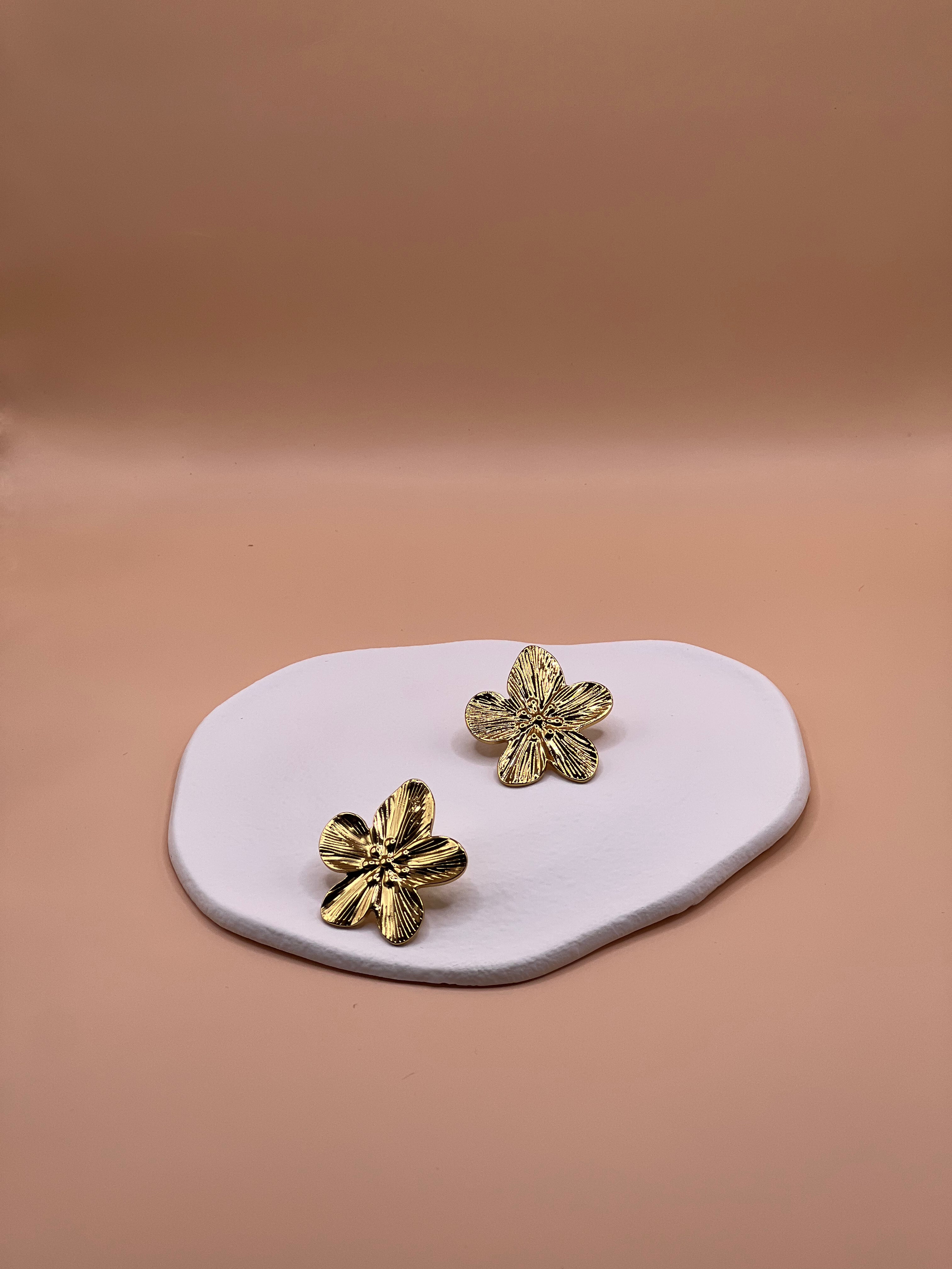 Boucle d'oreille Flore