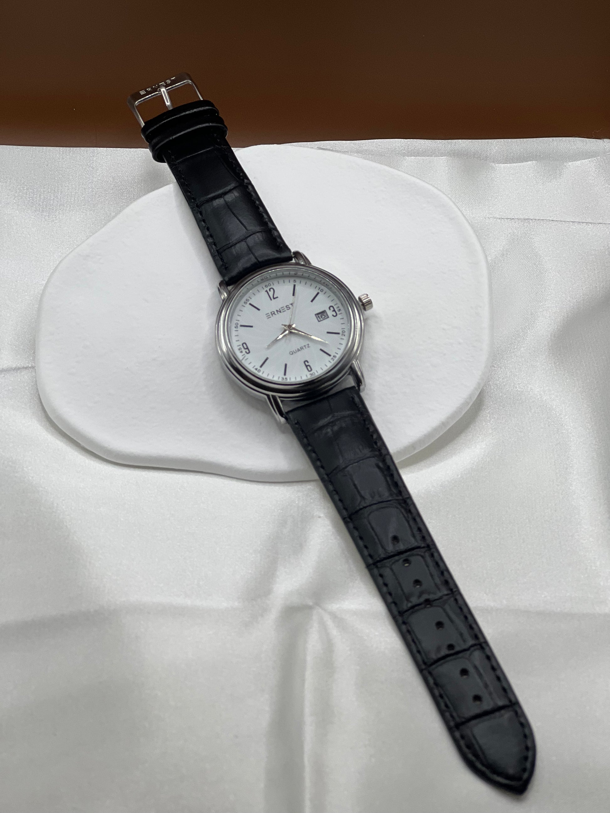 Montre homme cuir