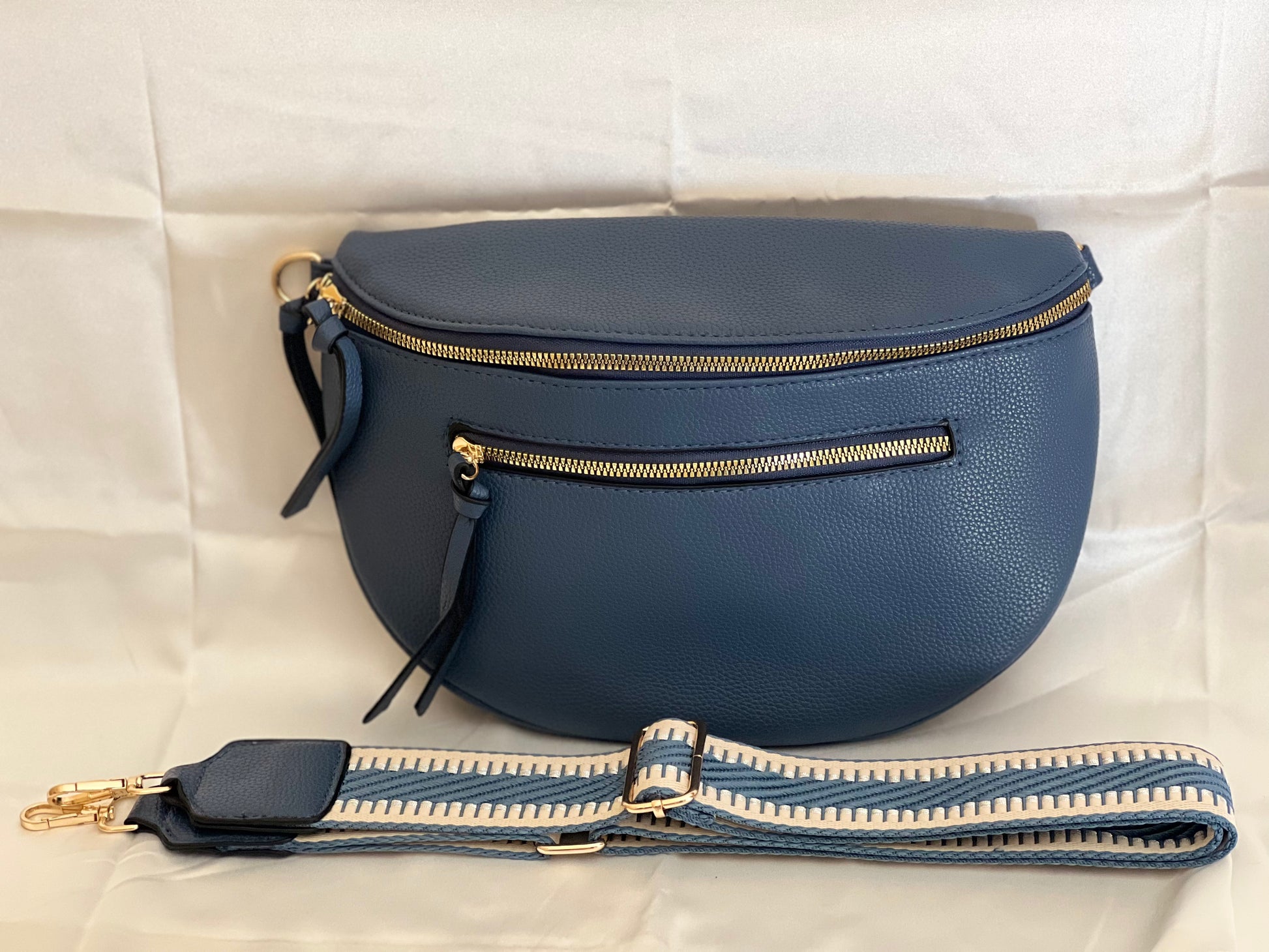 Sac banane cuir