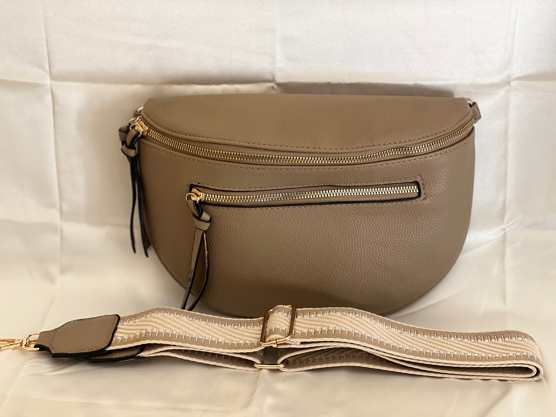 Sac banane cuir