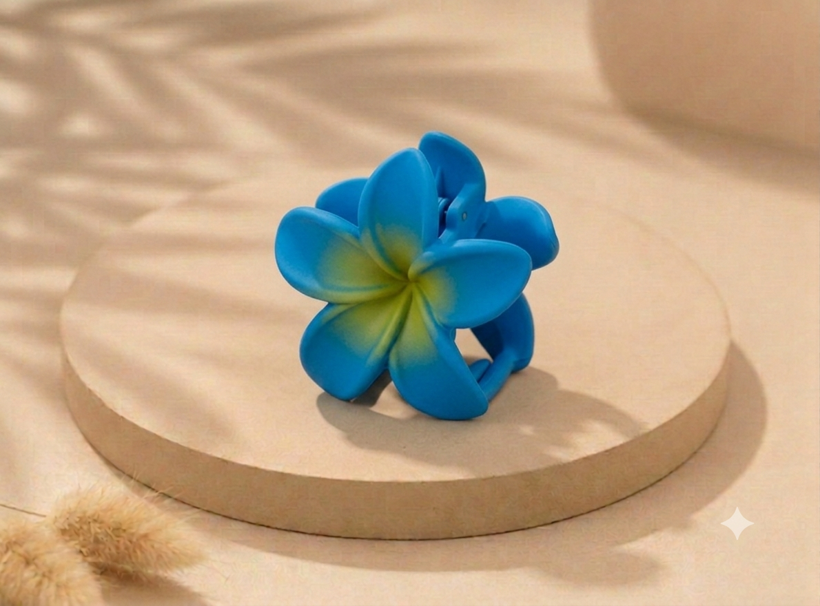 Pinces à Cheveux Fleur de Monoï