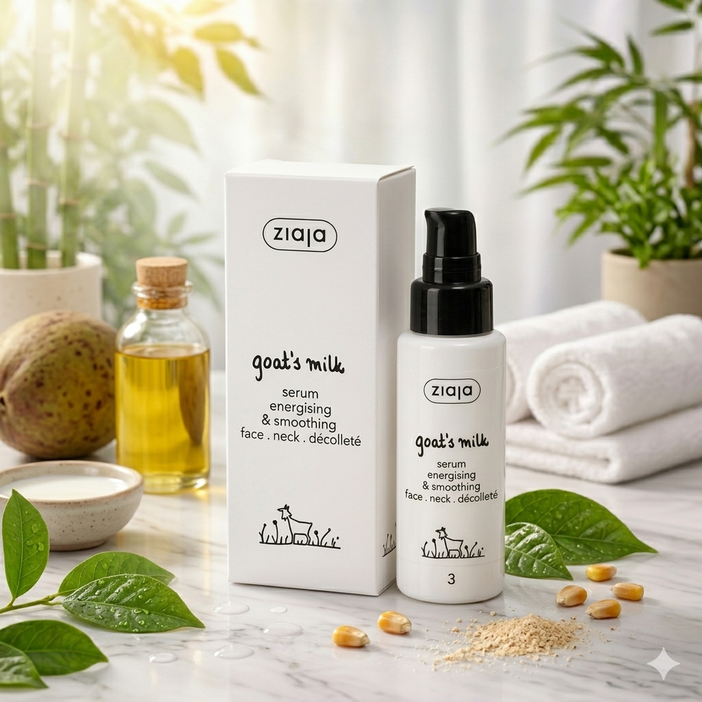Sérum Énergisant & Lissant au Lait de Chèvre